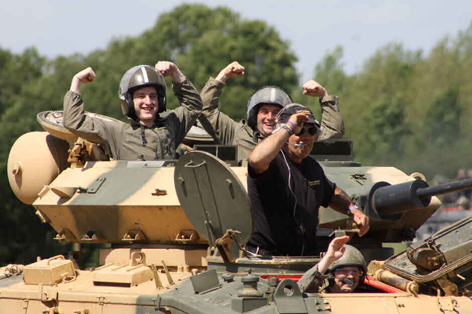 Tank Battle Paintballing