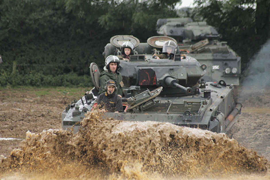 Tank Battle Paintballing