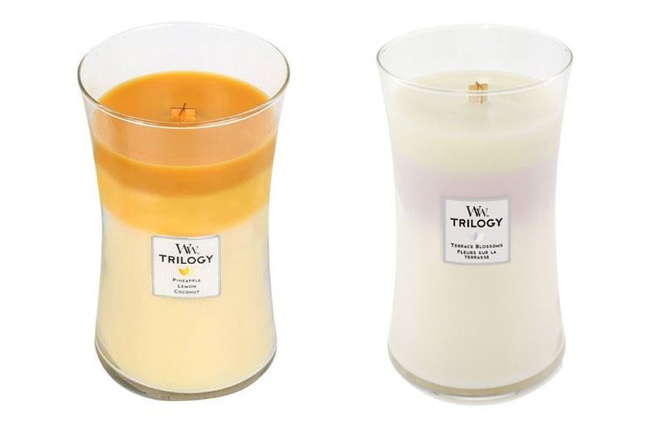 Trilogy Wooden Wick Candles