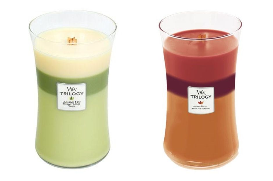 Trilogy Wooden Wick Candles