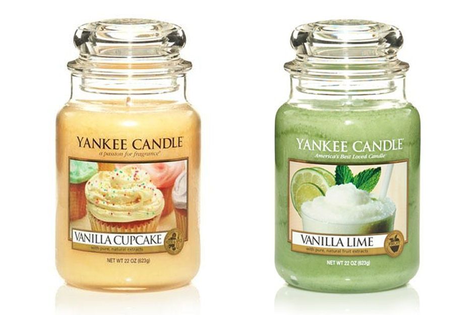 Large Yankee Candle Jars