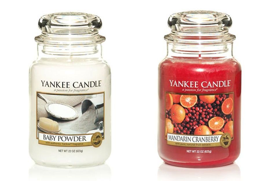 Large Yankee Candle Jars