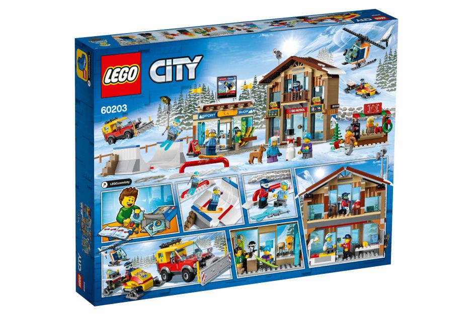 Lego sales ski set