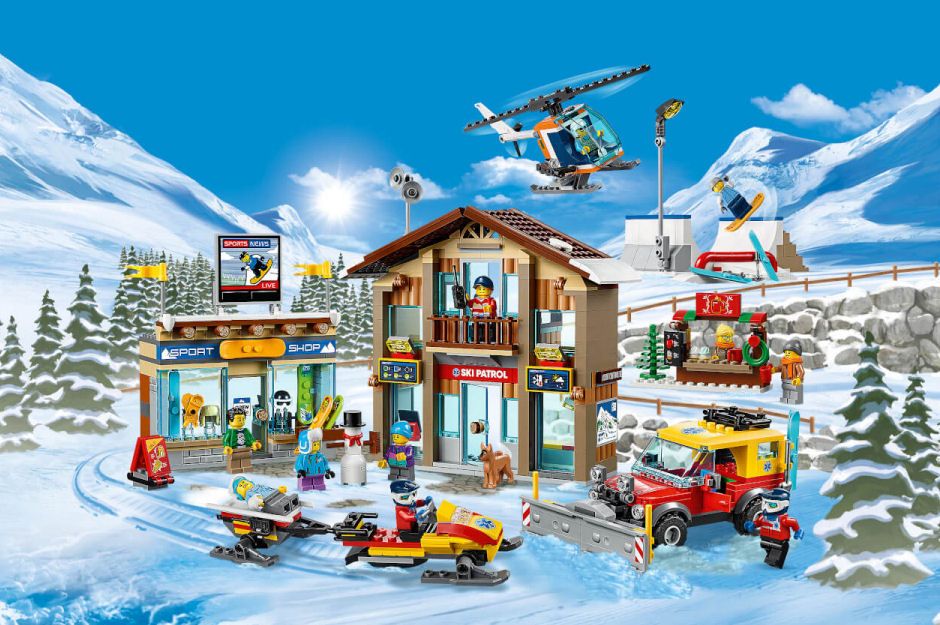 LEGO City Town Ski Resort Set