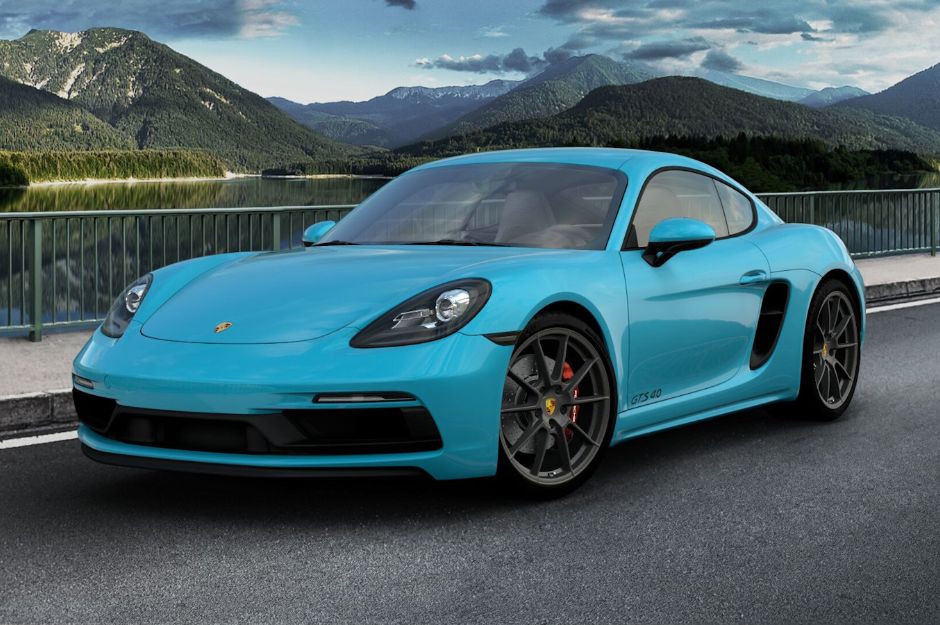 Win A Porsche 718 Cayman GTS 