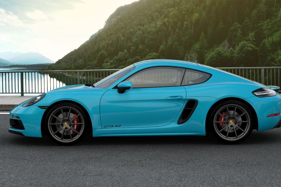 Win A Porsche 718 Cayman GTS 