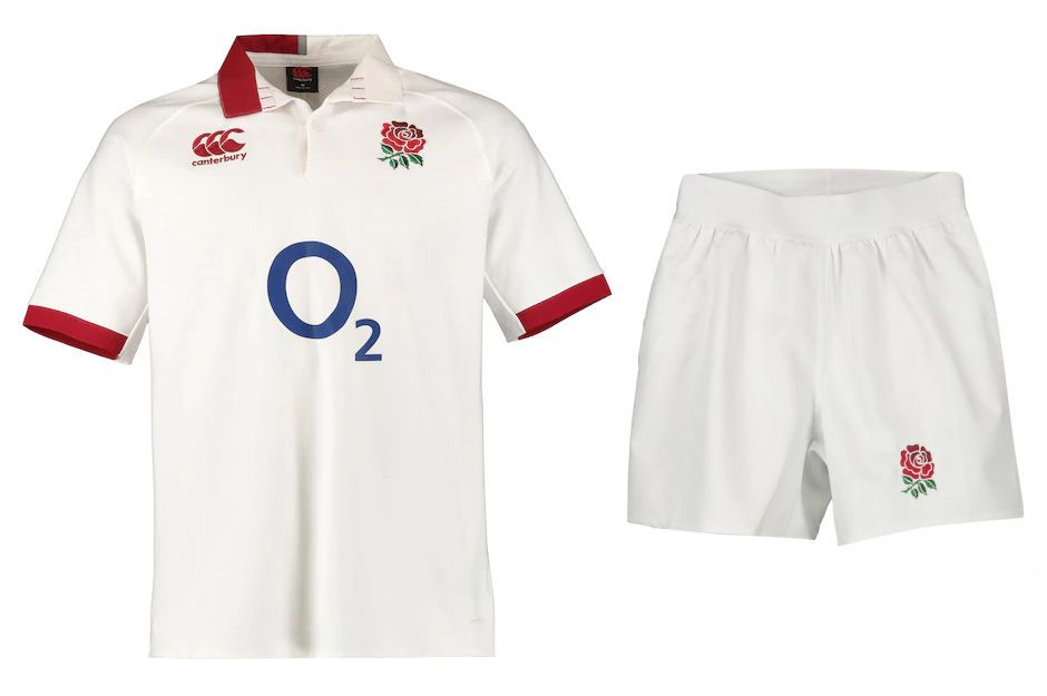 England Rugby Adult's Vapodri Home Kits