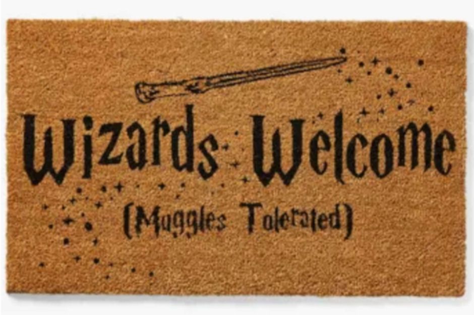 Harry Potter Wizards Welcome Door Mat