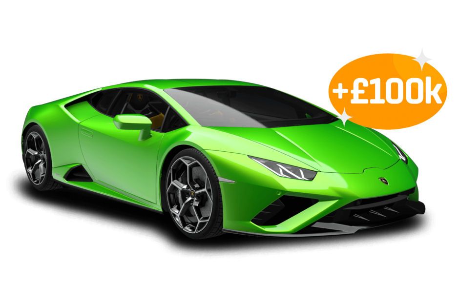Win A Lamborghini Huracan Evo + £100k