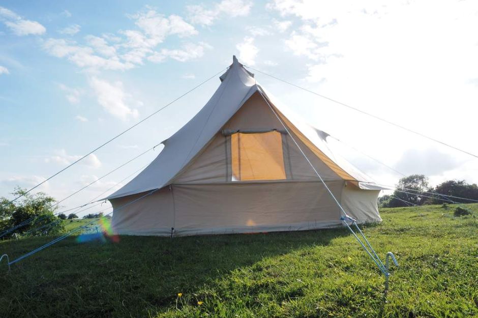 6x4M Emperor Bell Tent with Stove Hole