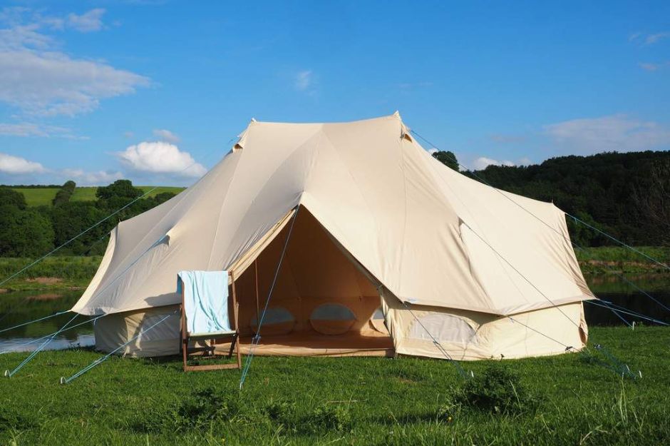 6x4M Emperor Bell Tent with Stove Hole