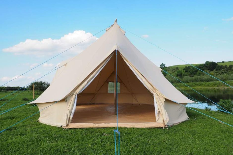 6x4M Emperor Bell Tent with Stove Hole