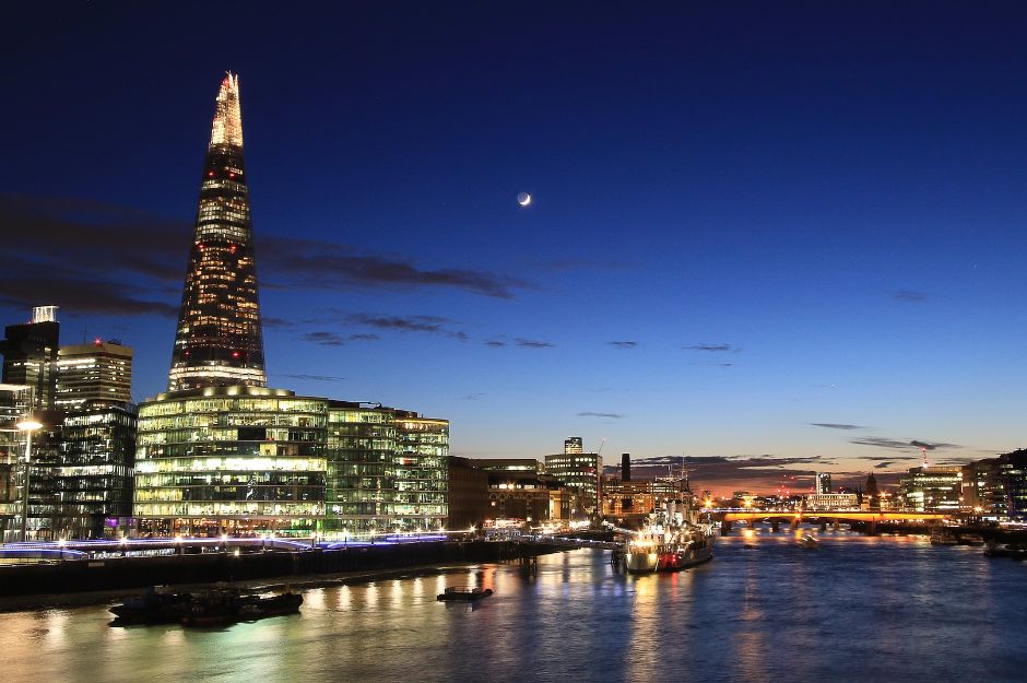 View From The Shard & 3 Course Meal