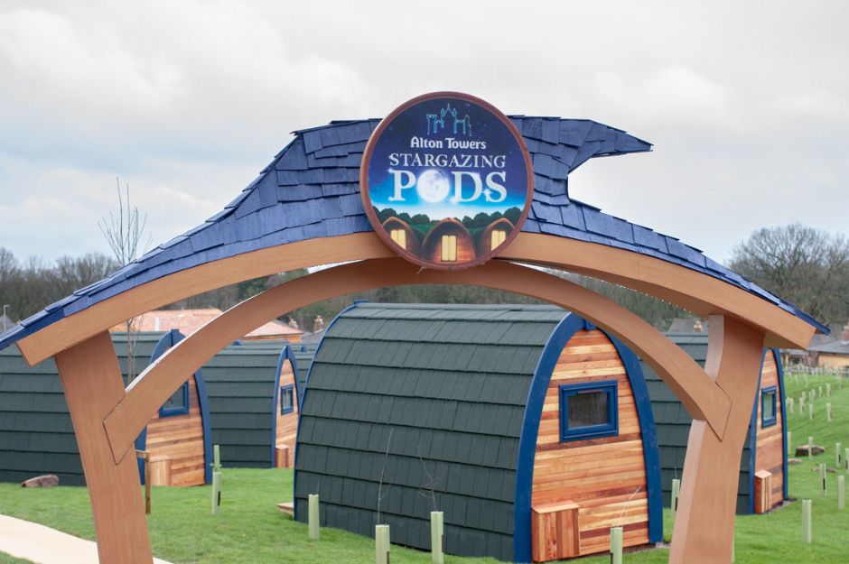 Alton Towers Stargazing Pods Family Break