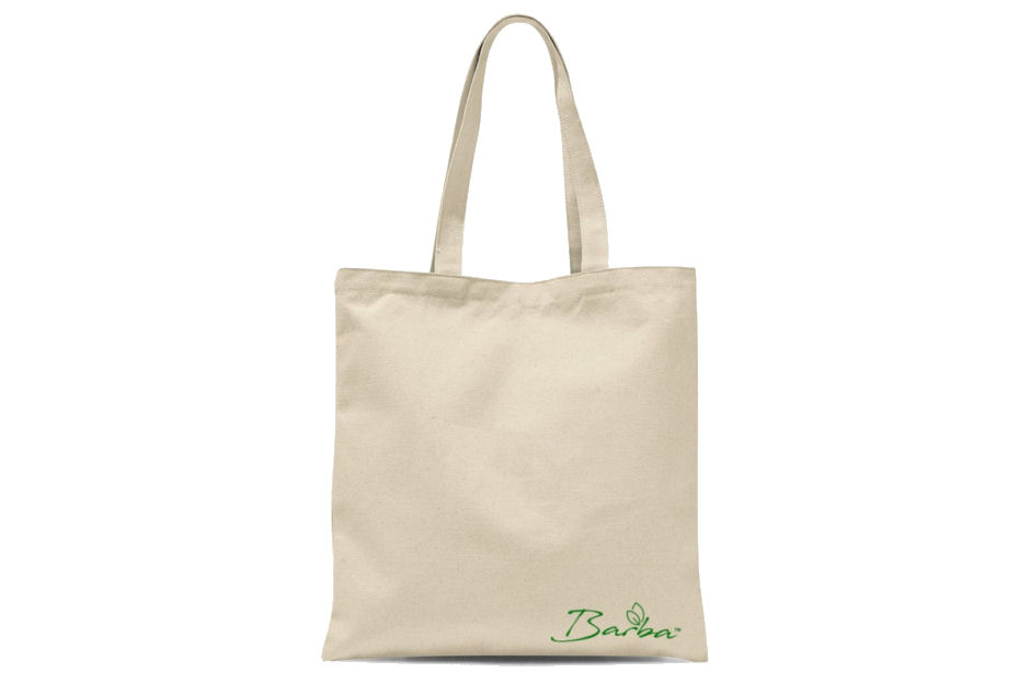 Barba Recycled Cotton Tote Shopping Bag