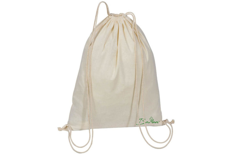 Barba Recycled Cotton Drawstring Bag